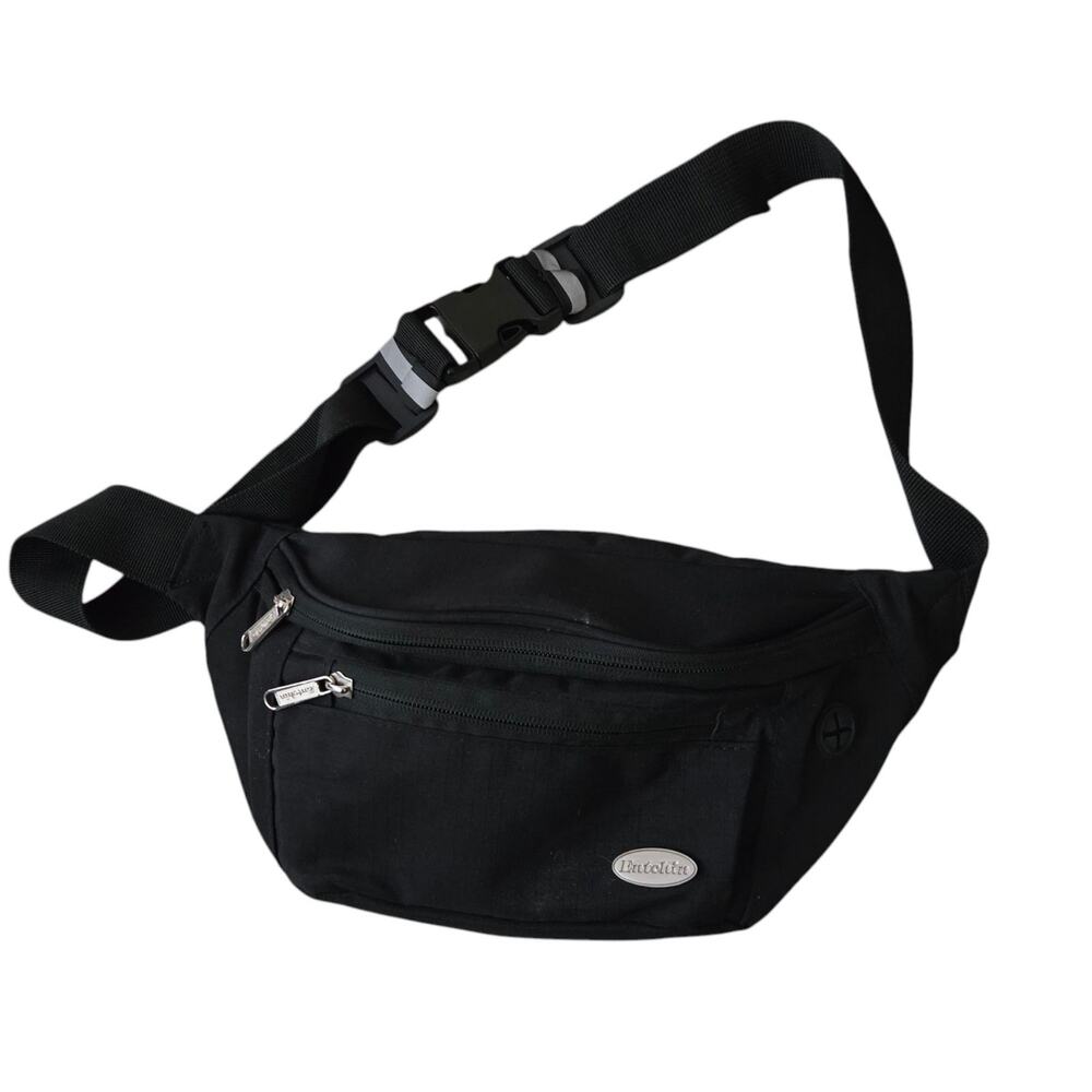 Entechin Black Fanny Pack